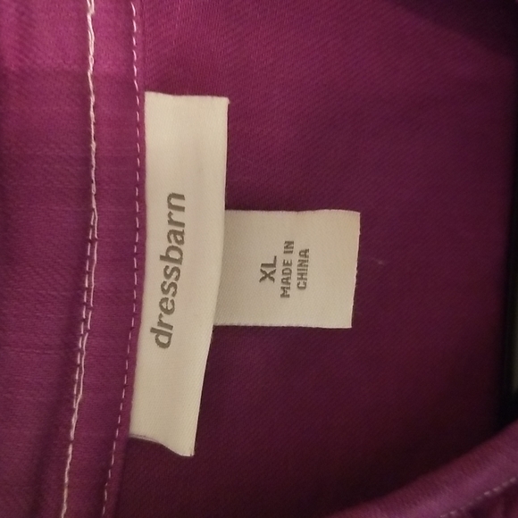 Purple Ruffled Vintage Jacket Blazer - Picture 4 of 6